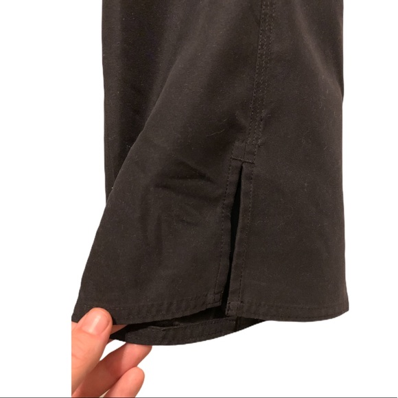 PATAGONIA Pants Cropped Outdoor Gear Black 6 - Picture 4 of 6